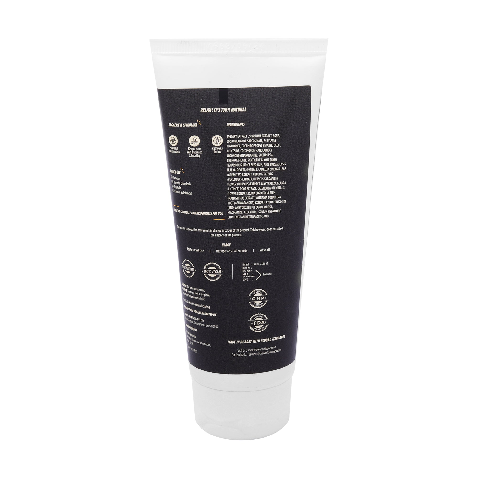 Face Wash - Jaggery &amp; Spirulna