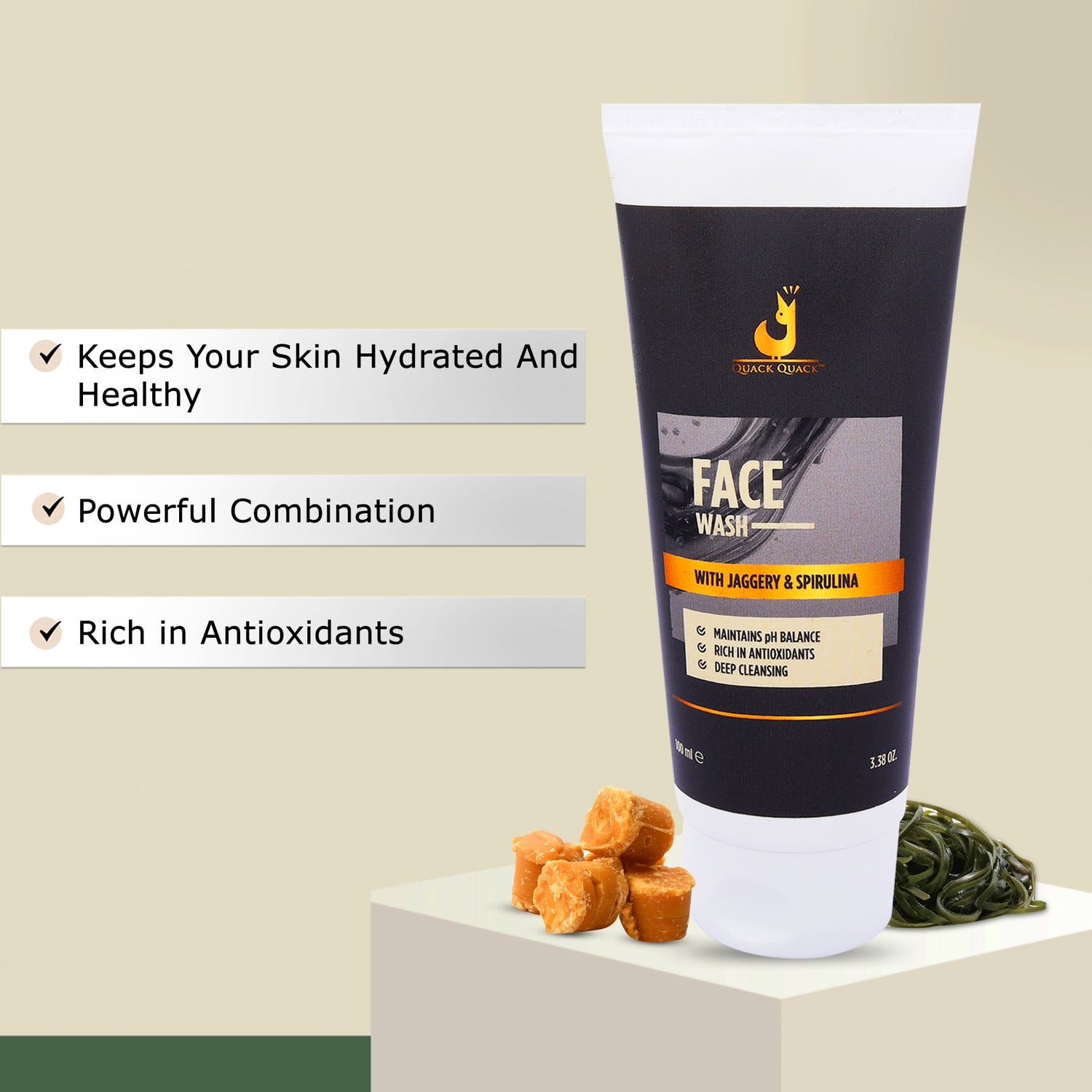 Face Wash - Jaggery &amp; Spirulna